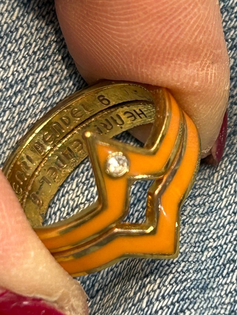 2 Henri Bendel rings ❣️